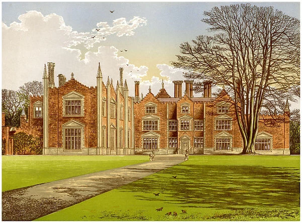 Witchingham Hall, Norfolk, home of Viscount Canterbury, c1880