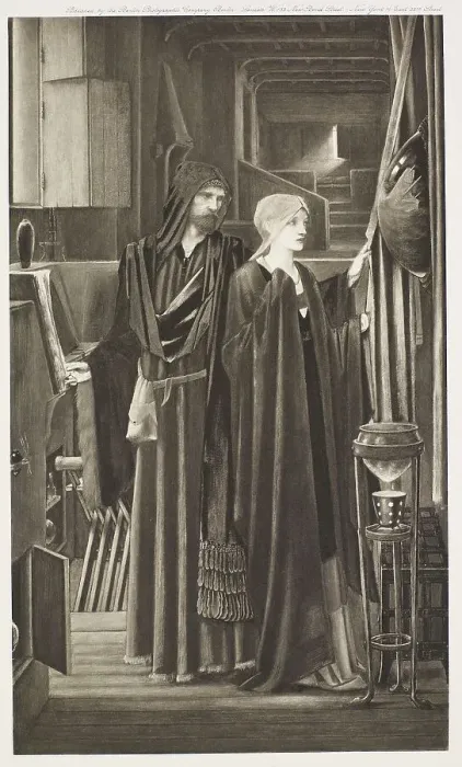 Framed Print : The Wizard, c1890s, (1900). Creator: Unknown Framed Print : The Wizard, c1890s, (1900). Creator: Unknown