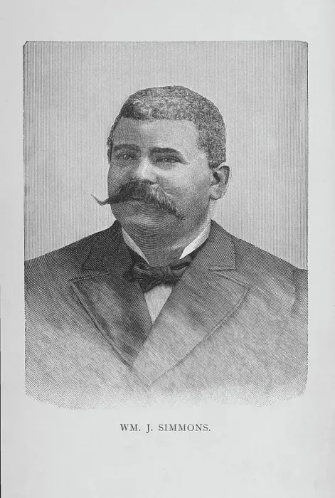Framed Print : Wm. J. Simmons, 1887. Creator: Unknown Framed Print : Wm. J. Simmons, 1887. Creator: Unknown