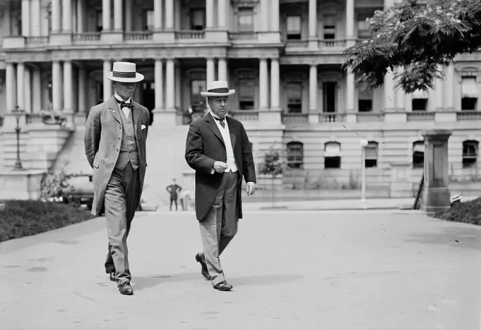 Framed Print : Wm. Sulzer - Secy Knox, between c1910 and c1915. Creator: Bain News Service Framed Print : Wm. Sulzer - Secy Knox, between c1910 and c1915. Creator: Bain News Service