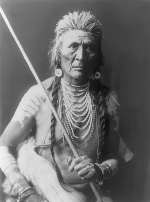 Framed Print : Wolf-Apsaroke, c1908. Creator: Edward Sheriff Curtis Framed Print : Wolf-Apsaroke, c1908. Creator: Edward Sheriff Curtis