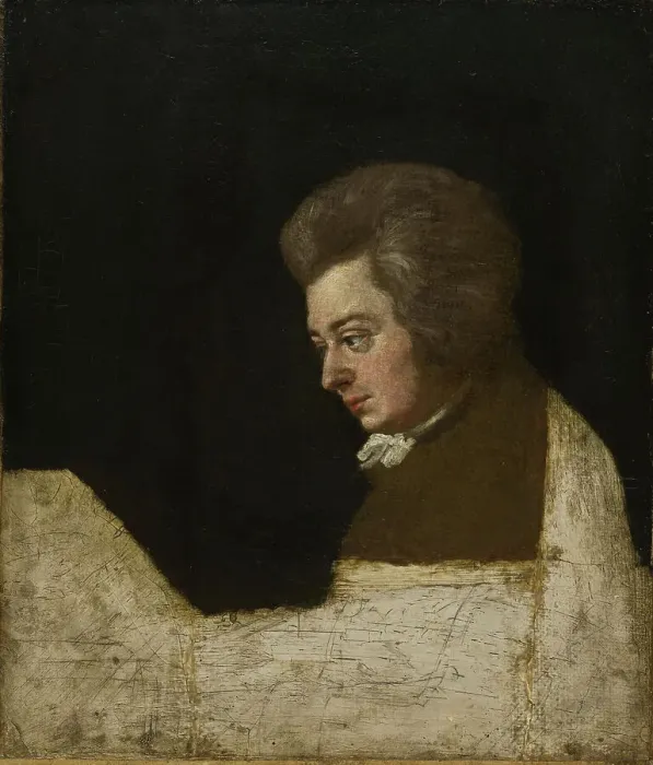 Framed Print : Wolfgang Amadeus Mozart (1756-1791), 1789. Artist: Lange, Josef (1751?1831) Framed Print : Wolfgang Amadeus Mozart (1756-1791), 1789. Artist: Lange, Josef (1751?1831)