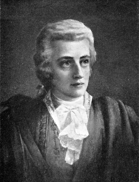 Wolfgang Amadeus Mozart, (1756-1791), composer, 1909