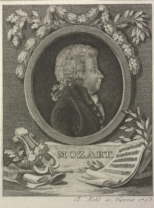 Framed Print : Wolfgang Amadeus Mozart, 1793. Artist: Kohl, Clemens (1754-1807) Framed Print : Wolfgang Amadeus Mozart, 1793. Artist: Kohl, Clemens (1754-1807)