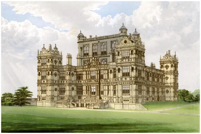 Framed Print : Wollaton Hall, Nottingham, Nottinghamshire, home of Lord Middleton, c1880 Framed Print : Wollaton Hall, Nottingham, Nottinghamshire, home of Lord Middleton, c1880
