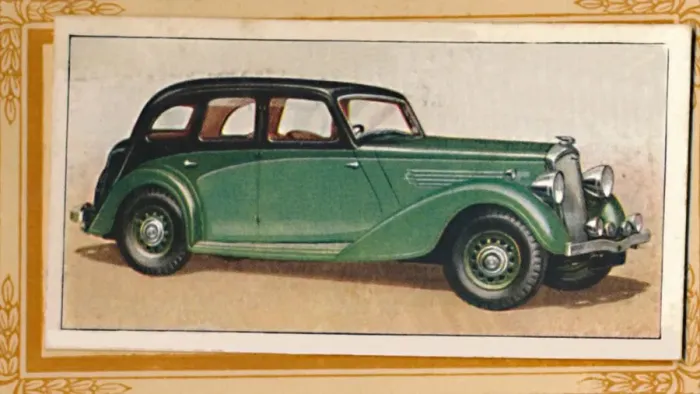 Framed Print : Wolseley 25 Super Six Saloon, c1936 Framed Print : Wolseley 25 Super Six Saloon, c1936
