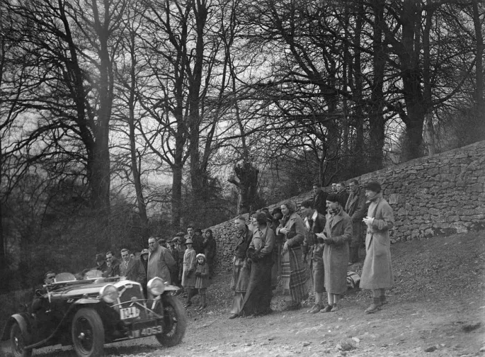 Framed Print : Wolseley Hornet of HK Crawford on Nailsworth Ladder, Sunbac Colmore Trial, Gloucestershire, 1934 Framed Print : Wolseley Hornet of HK Crawford on Nailsworth Ladder, Sunbac Colmore Trial, Gloucestershire, 1934
