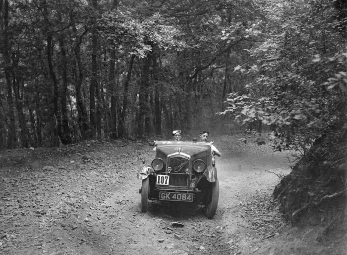 Framed Print : Wolseley Hornet McEvoy Special, B&HMC Brighton-Beer Trial, Fingle Bridge Hill, Devon, 1934 Framed Print : Wolseley Hornet McEvoy Special, B&HMC Brighton-Beer Trial, Fingle Bridge Hill, Devon, 1934