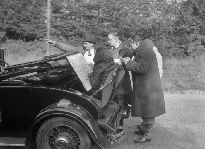 Framed Print : Wolseley Hornet taking part in the Bugatti Owners Club car treasure hunt, 25 October 1931 Framed Print : Wolseley Hornet taking part in the Bugatti Owners Club car treasure hunt, 25 October 1931