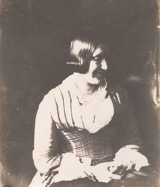 Woman, 1845-50. Creator: Calvert Jones