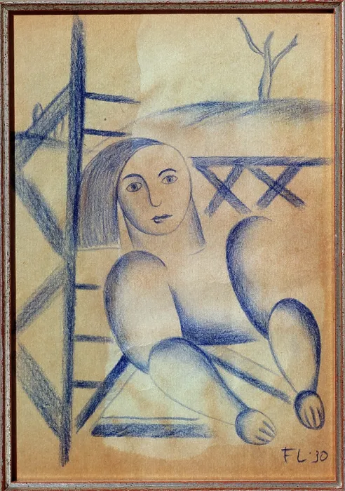 Framed Print : A Woman, 1930. Creator: Fernand Leger. A Woman, 1930. Creator: Fernand Leger Framed Print : A Woman, 1930. Creator: Fernand Leger. A Woman, 1930. Creator: Fernand Leger