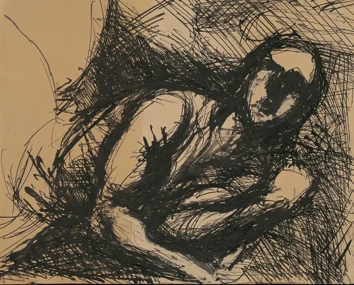 Framed Print : Woman, 1940-1944. Creator: Jan Novak Framed Print : Woman, 1940-1944. Creator: Jan Novak