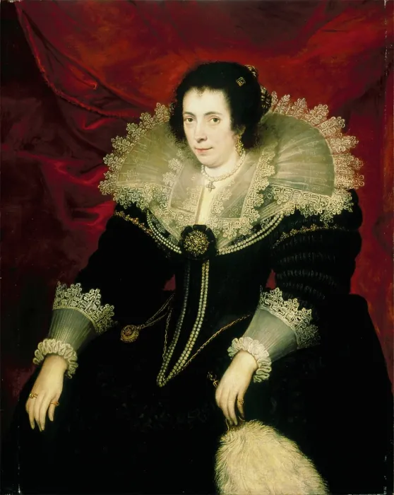 Framed Print : A Woman, c1630. Creator: Cornelis de Vos Framed Print : A Woman, c1630. Creator: Cornelis de Vos