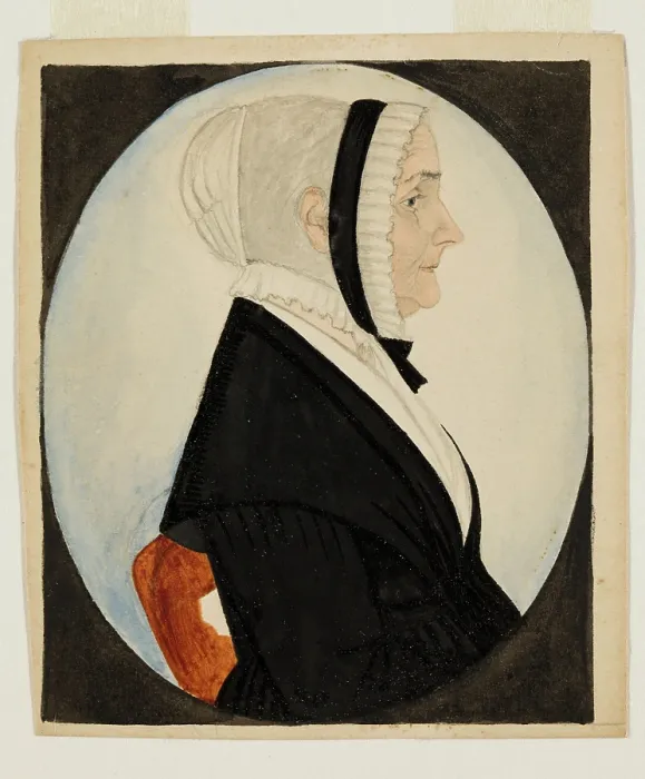 Framed Print : A Woman, c1840. Creator: Unknown Framed Print : A Woman, c1840. Creator: Unknown