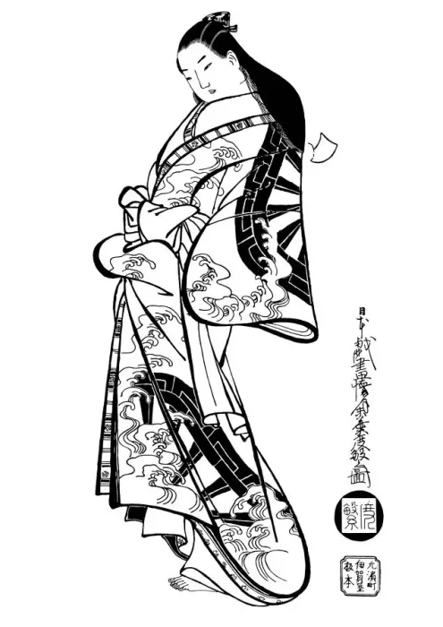 Framed Print : A Woman with Her Hair Down, 1700s. Artist: Ando Kaigetsudo Framed Print : A Woman with Her Hair Down, 1700s. Artist: Ando Kaigetsudo