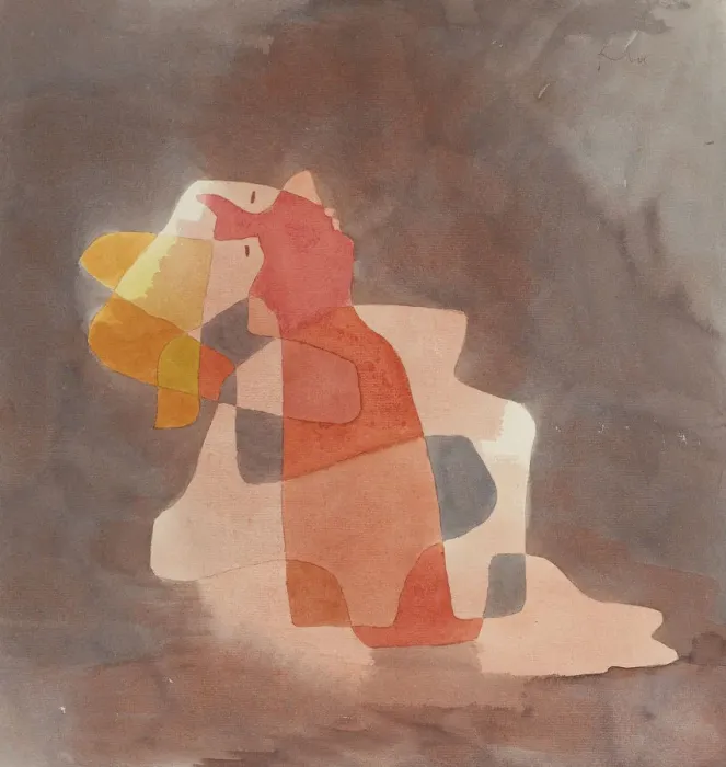 Framed Print : Woman Leaning Back, 1929. Artist: Klee, Paul (1879-1940) Framed Print : Woman Leaning Back, 1929. Artist: Klee, Paul (1879-1940)