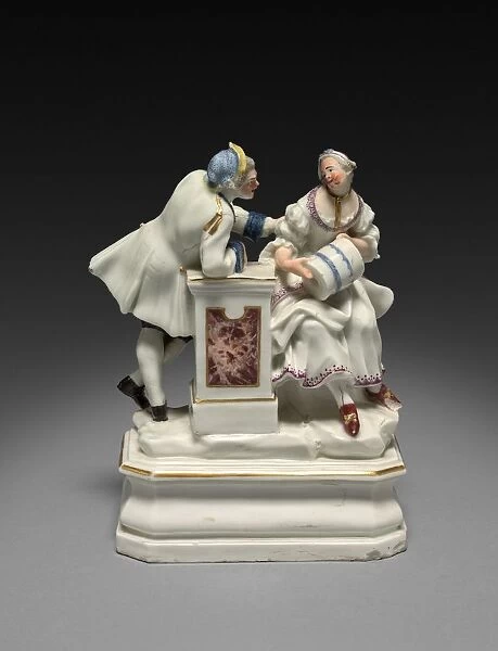 Woman and Man, c. 1750. Creator: Unknown
