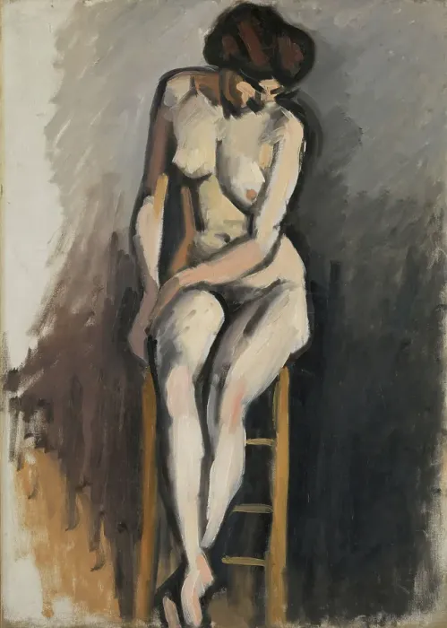 Framed Print : Woman Nude, probably between 1900 and 1945. Creator: Albert Marquet Framed Print : Woman Nude, probably between 1900 and 1945. Creator: Albert Marquet