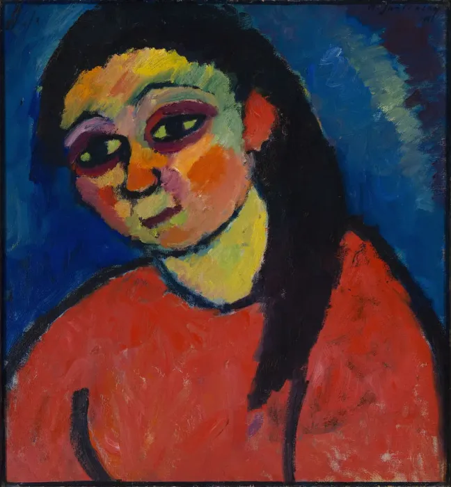 Framed Print : Woman with red blouse, 1911 Framed Print : Woman with red blouse, 1911