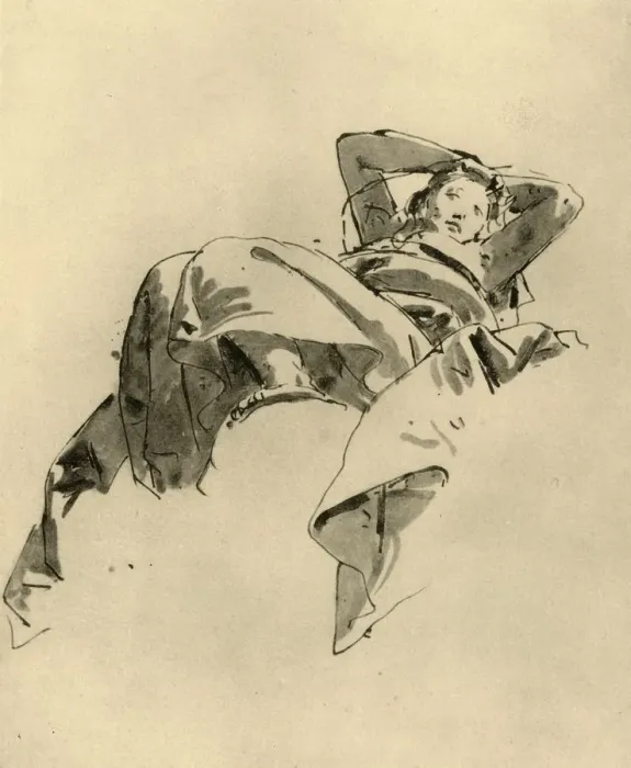 Framed Print : Woman resting, mid 18th century, (1928). Artist: Giovanni Battista Tiepolo Framed Print : Woman resting, mid 18th century, (1928). Artist: Giovanni Battista Tiepolo