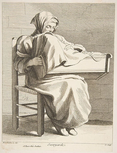 A Woman From Savoy, 1737. Creator: Caylus, Anne-Claude-Philippe de