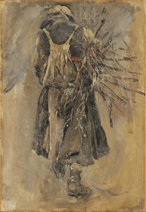 Framed Print : A Woman. Study for Sancta Simplicitas. Creator: Carl Gustaf Hellqvist Framed Print : A Woman. Study for Sancta Simplicitas. Creator: Carl Gustaf Hellqvist