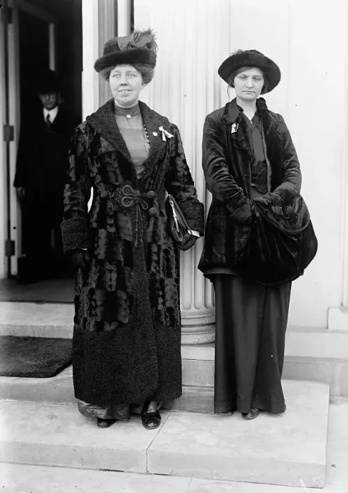 Framed Print : Woman Suffrage - Rose Winslow And Maggie Hinchey, 1914. Creator: Harris & Ewing. Woman Suffrage - Rose Winslow And Maggie Hinchey, 1914. Creator: Harris & Ewing Framed Print : Woman Suffrage - Rose Winslow And Maggie Hinchey, 1914. Creator: Harris & Ewing. Woman Suffrage - Rose Winslow And Maggie Hinchey, 1914. Creator: Harris & Ewing