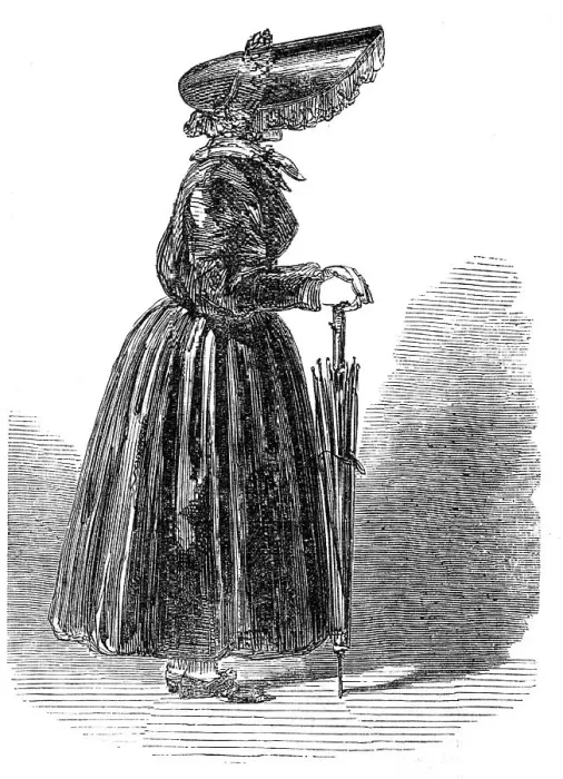 Framed Print : Woman of Tonning, 1854. Creator: Unknown Framed Print : Woman of Tonning, 1854. Creator: Unknown