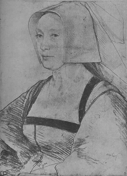A Woman: Unknown, 1526-1528 (1945). Artist: Hans Holbein the Younger