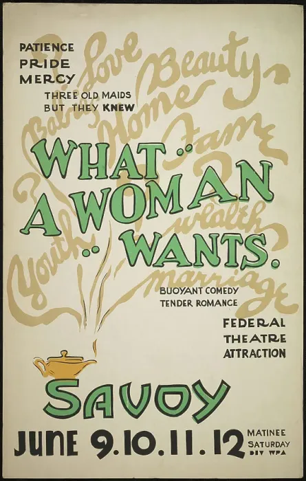 Framed Print : What a Woman Wants, San Diego, 1938. Creator: Unknown Framed Print : What a Woman Wants, San Diego, 1938. Creator: Unknown