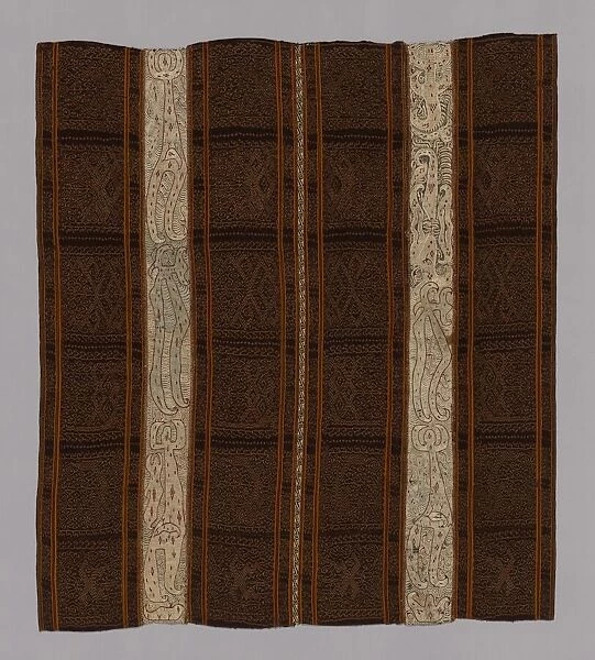 Womans Ceremonial Cloth (Tapis), Indonesia, 19th century. Creator: Unknown