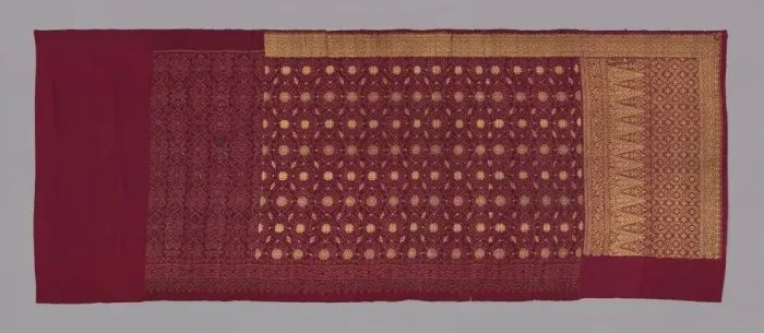 Framed Print : Womans Ceremonial Skirt (Kain pantang), Sumatra, 19th century. Creator: Unknown Framed Print : Womans Ceremonial Skirt (Kain pantang), Sumatra, 19th century. Creator: Unknown