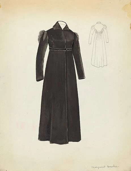 Womans Coat, 1935  /  1942. Creator: Margaret Concha