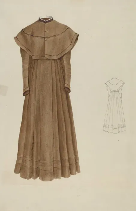 Framed Print : Womans Costume, c. 1936. Creator: Elizabeth Moutal Framed Print : Womans Costume, c. 1936. Creator: Elizabeth Moutal