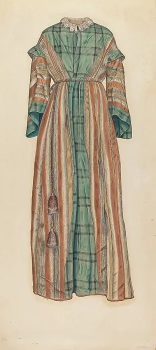 Framed Print : Woman's Dress, 1935 / 1942. Creator: Gerald Scalise
