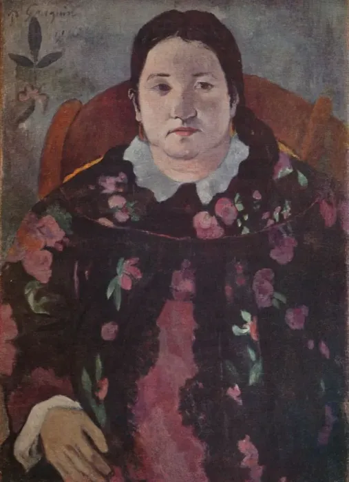 Framed Print : Womans Head, 1923. Artist: Paul Gauguin Framed Print : Womans Head, 1923. Artist: Paul Gauguin