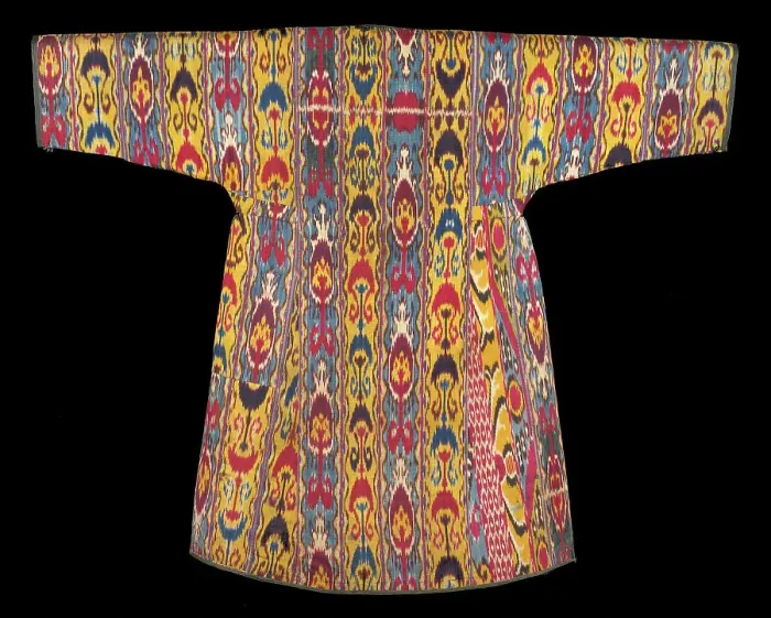 Framed Print : Woman's Robe, Uzbekistan, 1840 / 60. Creator: Unknown Framed Print : Woman's Robe, Uzbekistan, 1840 / 60. Creator: Unknown