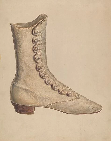 Womans Shoe, c. 1938. Creator: Francis Law Durand