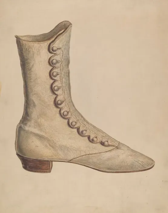 Framed Print : Womans Shoe, c. 1938. Creator: Francis Law Durand Framed Print : Womans Shoe, c. 1938. Creator: Francis Law Durand