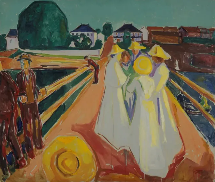 Framed Print : The Women on the Bridge, 1934-1940 Framed Print : The Women on the Bridge, 1934-1940
