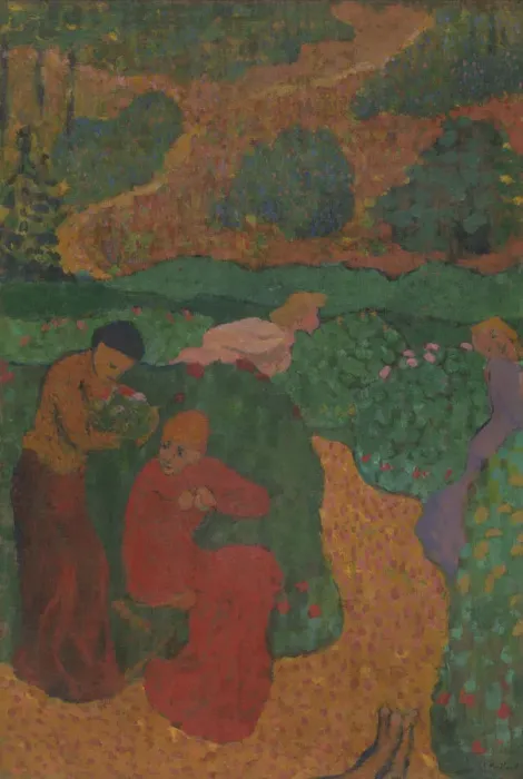 Framed Print : Women in the Garden (Song of Songs), 1891-1892 Framed Print : Women in the Garden (Song of Songs), 1891-1892