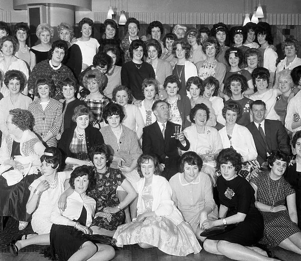 Women from the ICI Doncaster plant at a social gathering, South Yorkshire 1962. Artist
