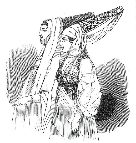 Women of Morocco, 1844. Creator: Unknown