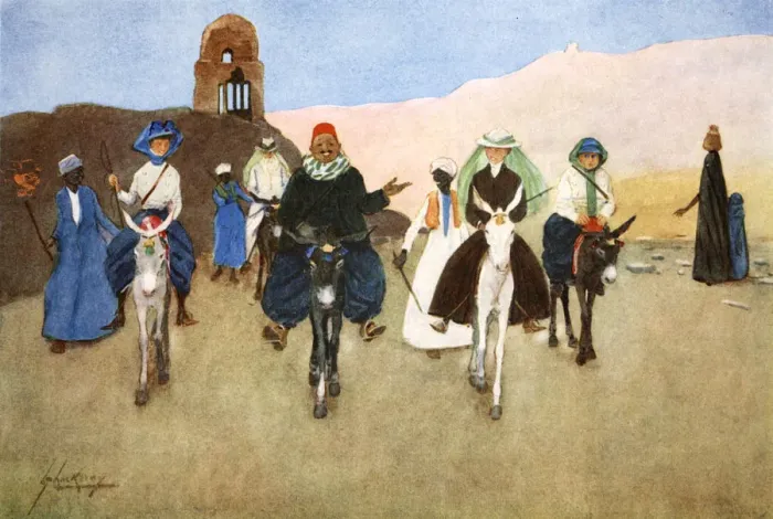Framed Print : Should Women Ride Astride?, 1908. Artist: Lance Thackeray Framed Print : Should Women Ride Astride?, 1908. Artist: Lance Thackeray