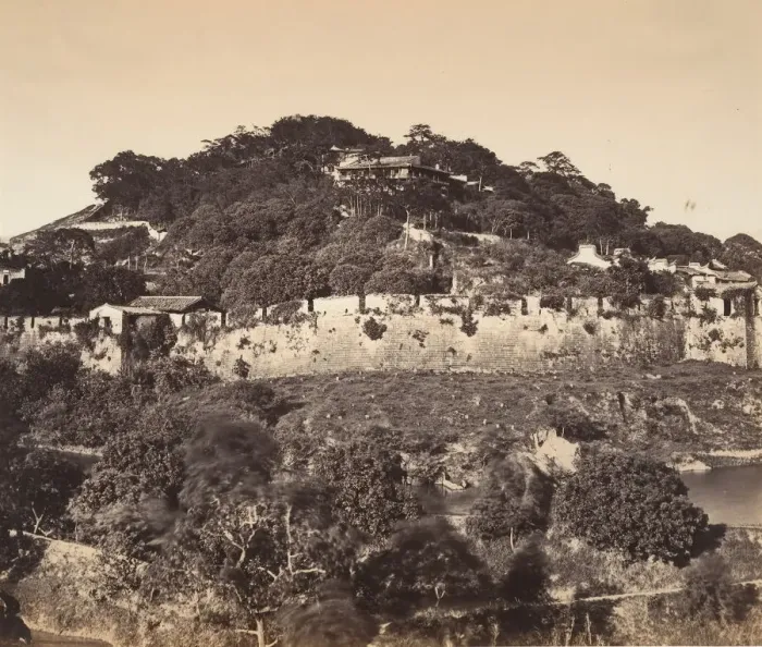 Framed Print : Woo-She-Shan, 1876. Creator: Tung Hing Framed Print : Woo-She-Shan, 1876. Creator: Tung Hing