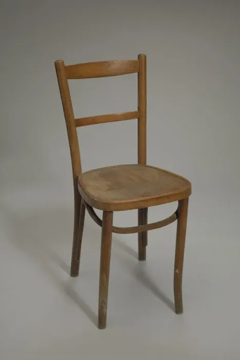 Framed Print : Wood chair used at Club Harlem, Atlantic City, 1955-1975. Creator: Unknown Framed Print : Wood chair used at Club Harlem, Atlantic City, 1955-1975. Creator: Unknown