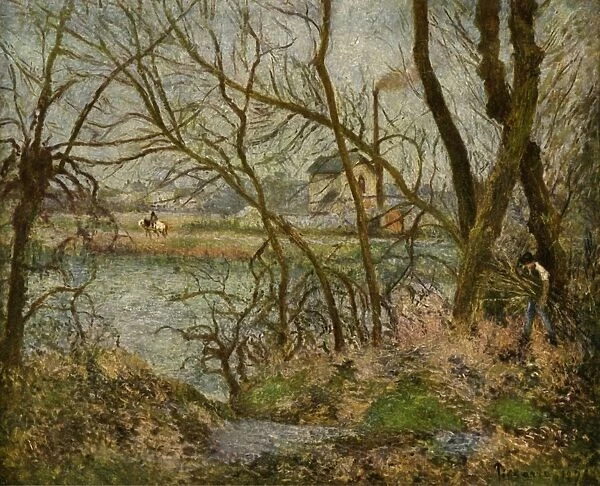 The Woodcutter, 1878, (1939). Creator: Camille Pissarro