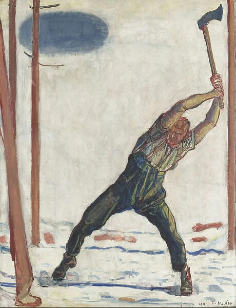 The Woodcutter, 1910. Artist: Hodler, Ferdinand (1853-1918)