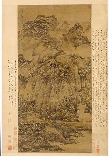 The Woodcutter of Luofu, 1366. Creator: Chen Ruyan (Chinese, c. 1331-bef 1371)
