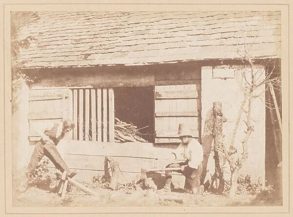The Woodcutters, 1845. Creator: William Henry Fox Talbot (British, 1800-1877)